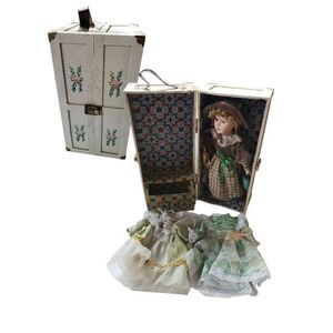 Ashley Belle Porcelain Doll & Closet